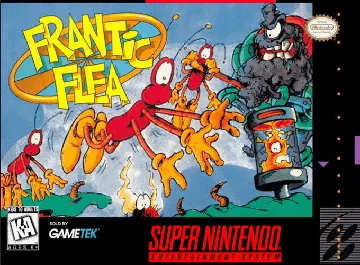 Frantic Flea (USA) box cover front